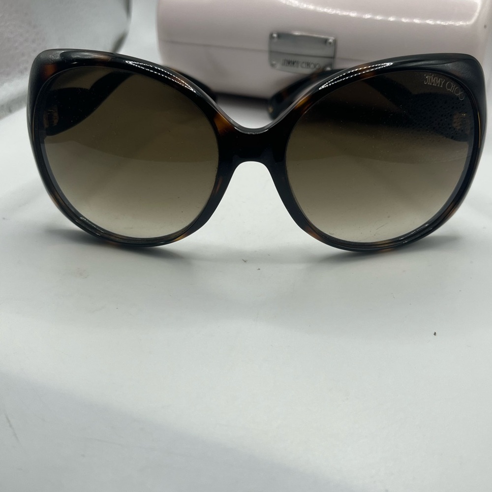 Authentic Jimmy Choo sunglasses with vintage case - Picture 7 of 10